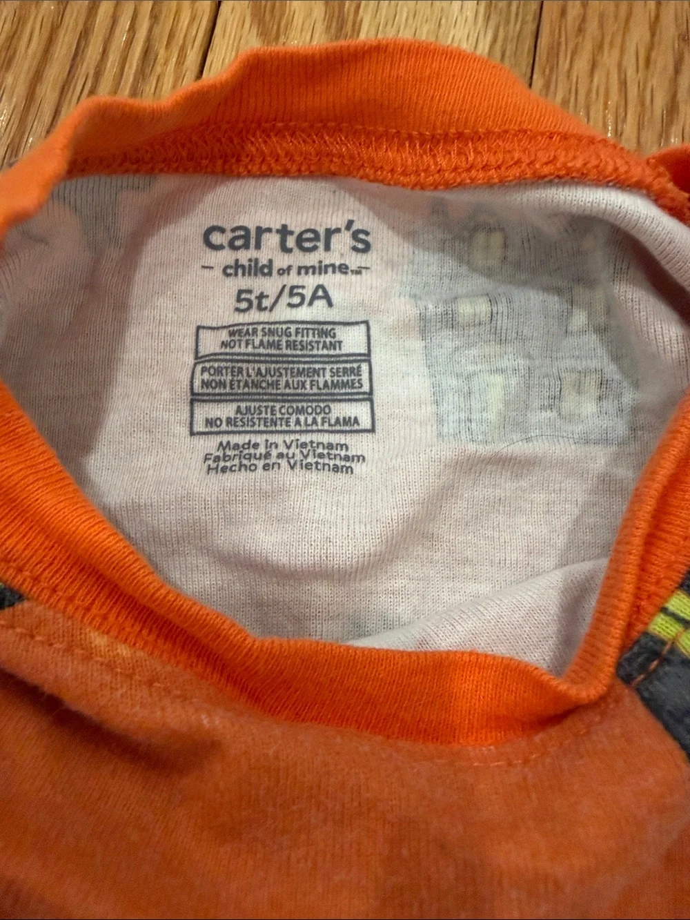 Carter’s Toddler Halloween Haunted House Pajamas 5T